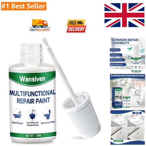 White enamel touch paint - white,