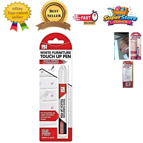 Matte white touch pen - matte,