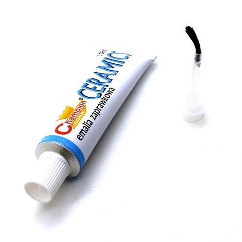 White enamel touch - up, paint