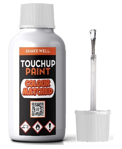 White enamel touch paint - touch,