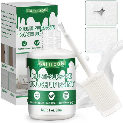 White touch paint - up,