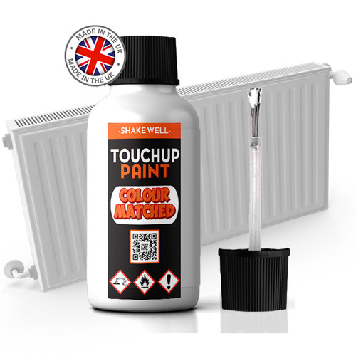 White enamel touch paint - white,
