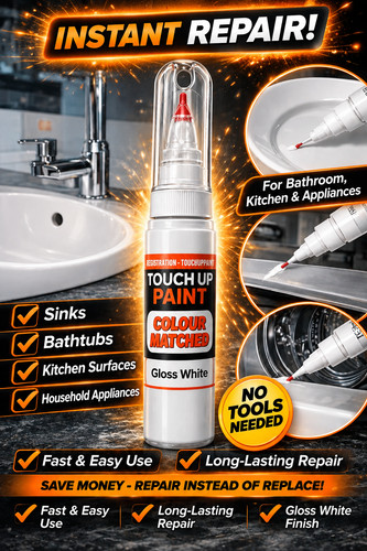 White enamel touch - enamel,