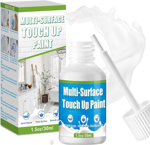 White enamel touch - touch, up
