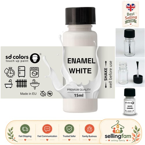 Resistant enamel touch up - uv,