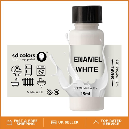 Elegant white enamel touch - enamel, touch-up