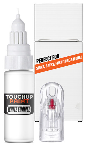 White enamel touch paint - white,