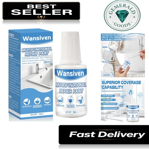 30ml white enamel repair paint - enamel,