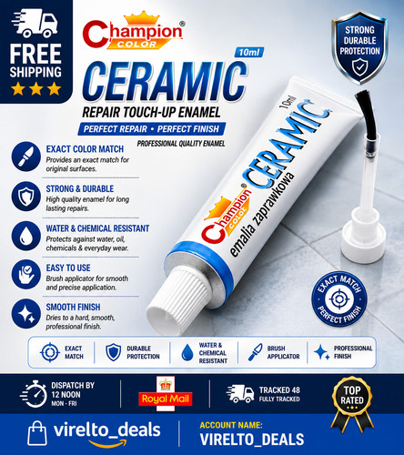 White enamel touch paint - white,