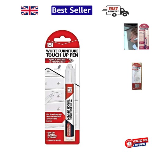 White enamel touch - pen,