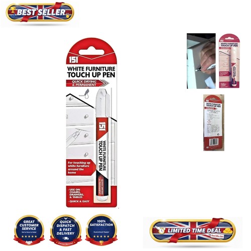7ml white enamel touch - enamel, pen